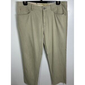 Tommy Bahama Men’s Boracay 5-Pocket Cotton Tencel Blend Pants 36x32 Khaki Beach